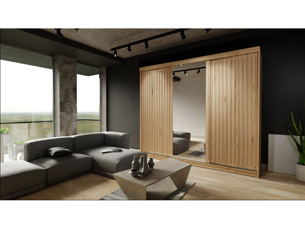 Szafa przesuwna z lustrem Royal. Wotan + Wotan...