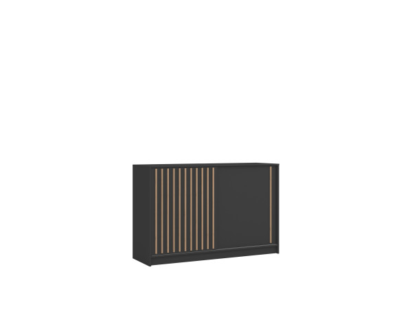 Komoda 150cm Royal kolor Czarny + Wotan