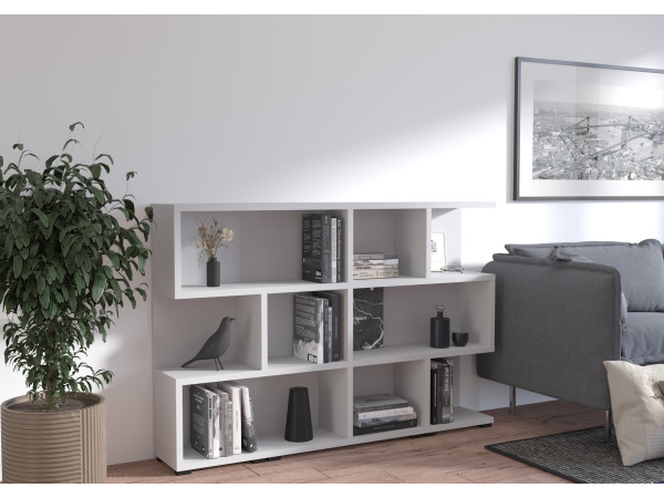 Regał More modułowy 02+06+02 kolor Jasny Szary