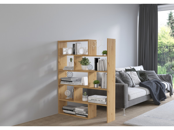 Regał Karol 1 kolor Dąb Artisan