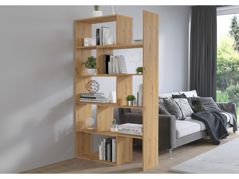 Regał Karol 2 Kolor Dąb Artisan