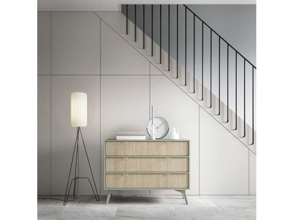 Komoda FOREST 3 szuflady kolor EUKALIPTUS - JODEŁKA...