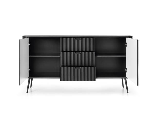Komoda 168cm ZOVA kolor Czarny. Stwórz własny zestaw