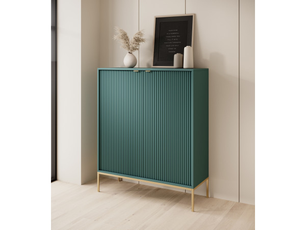 Komoda Wysoka NOVA kolor Zielony Labrador. Meble...