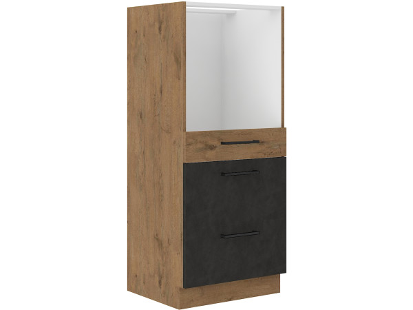 Szafka komin słupek niski, zabudowa piekarnika, 3...