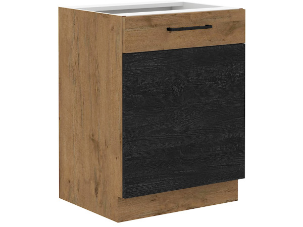 Szafka dolna 60 D 1F BB -KUCHNIA Dark Wood