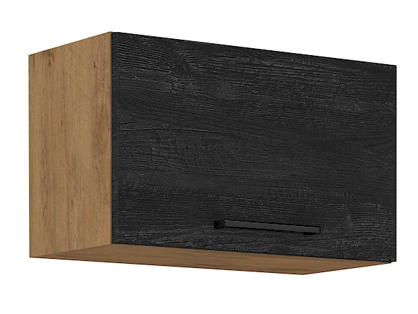 Szafka górna uchylna nad płytę grzewczą/okap 60 GU-36 1F -KUCHNIA Dark Wood