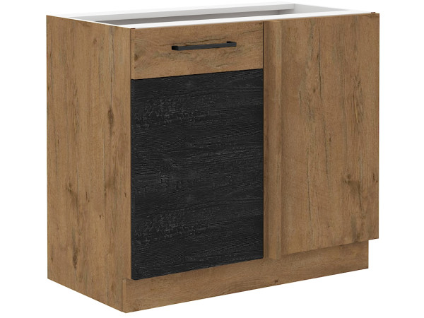 Szafka dolna w narożnik 105 ND 1F BB -KUCHNIA Dark Wood