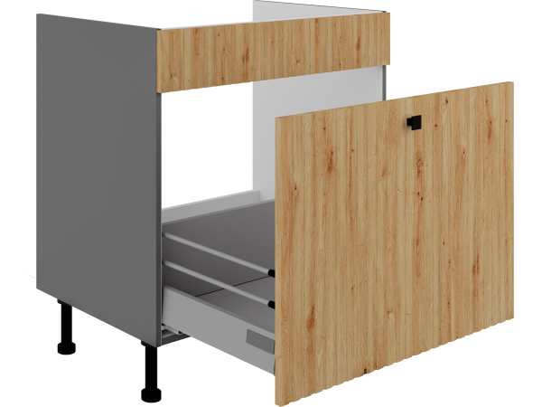 Szafka dolna pod zlew z wysuwaną szufladą 80 ZL 1S BB...