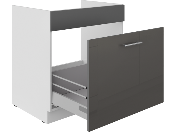 Szafka dolna pod zlew z wysuwaną szufladą 80 ZL 1S BB...