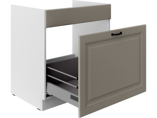 Szafka dolna pod zlew z wysuwaną szufladą 80 ZL 1S BB -...