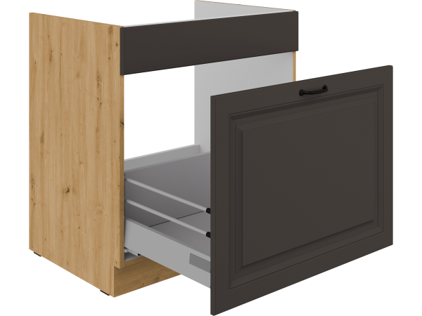 Szafka dolna pod zlew z wysuwaną szufladą 80 ZL 1S BB -...