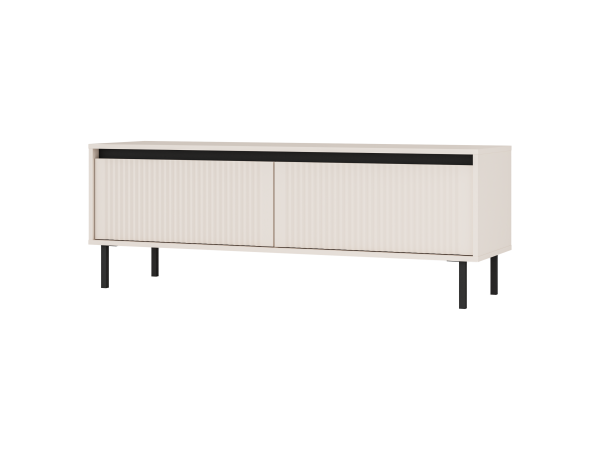 RTV 2 Szuflady, Osaka kolor Beż Piaskowy (lamel). Stwórz...