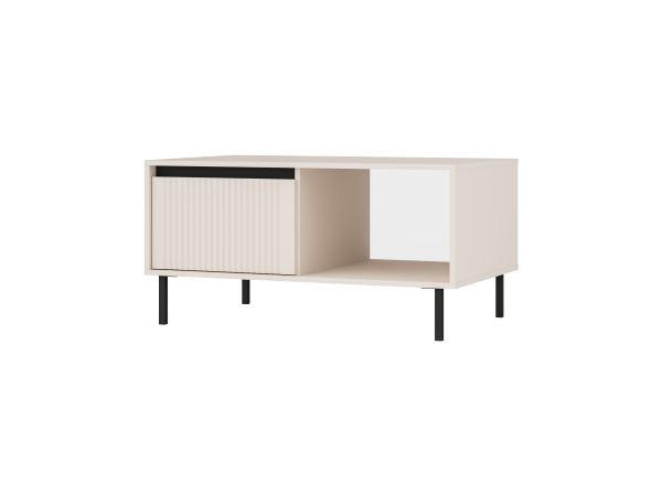 Stolik Kawowy 2 Szuflady, Osaka kolor Beż Piaskowy...