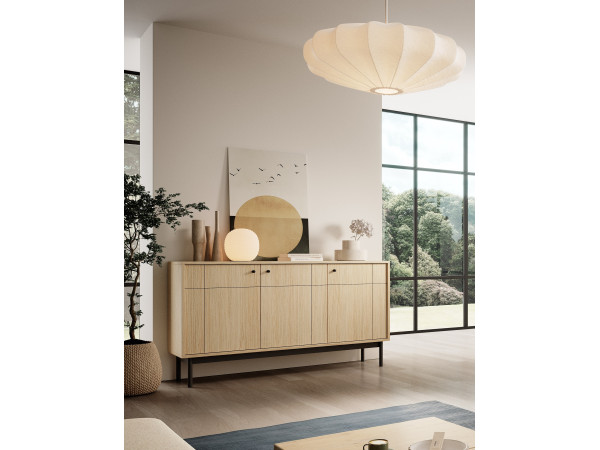 Komoda 154 Japandi kolor Dąb Linea. Stwórz własny zestaw.