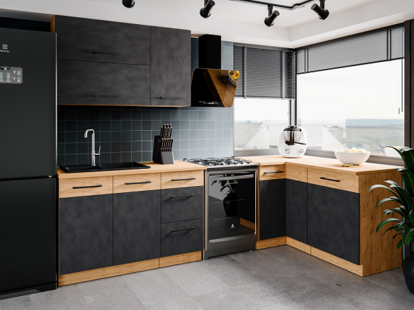 KUCHNIA VIGO MATERA Dowolna Konfiguracja Szafek.