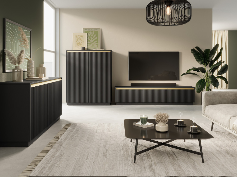 Komoda Wysoka Royal KW104 2 Fronty, kolor...