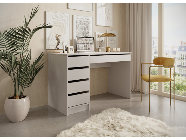 Biurko Ada kolor Kaszmir. Prawe lub Lewe