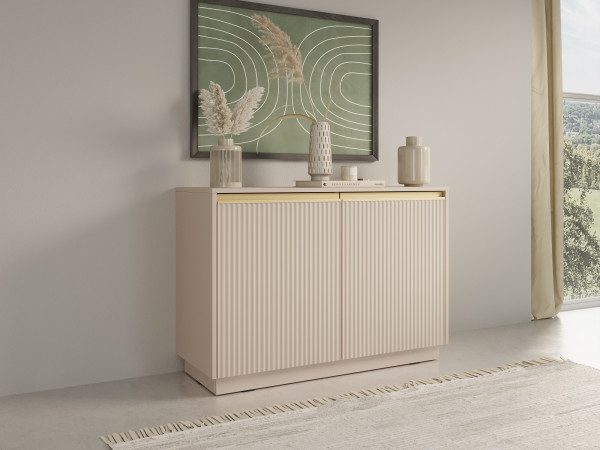 Komoda Royal K104 2 Fronty, kolor Beż Piaskowy. Stwórz własny zestaw.