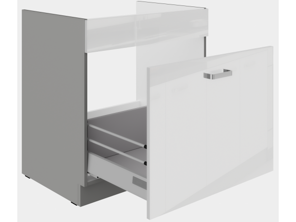 Szafka dolna pod zlew z wysuwaną szufladą 80 ZL 1S BB -...