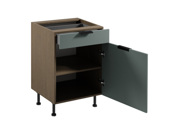 Szafka kuchenna dolna Sorento D60S1 P/L AX z wkładem na sztućce