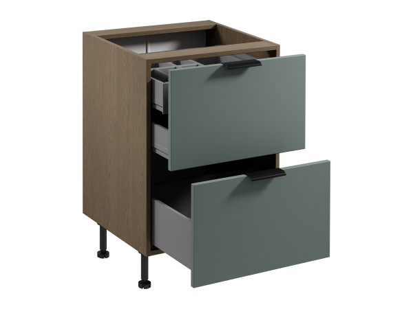 Szafka kuchenna dolna Sorento D60S2+1 AX + wkład na sztućce