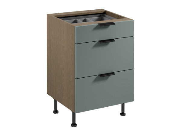 Szafka kuchenna dolna Sorento D60S3 AX z wkładem na sztućce