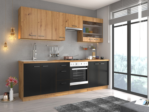 KUCHNIA MODENA. Dowolna Konfiguracja Szafek. Duży wybór...