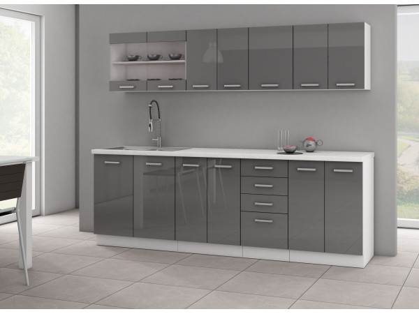 KUCHNIA SONIA POŁYSK 3. Dowolna Konfiguracja Szafek.