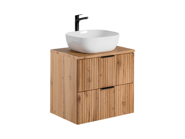 Zestaw meblowy 60cm z blatem i umywalką nablatową smile