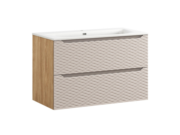 Zestaw meblowy 90cm z umywalką meblową sky