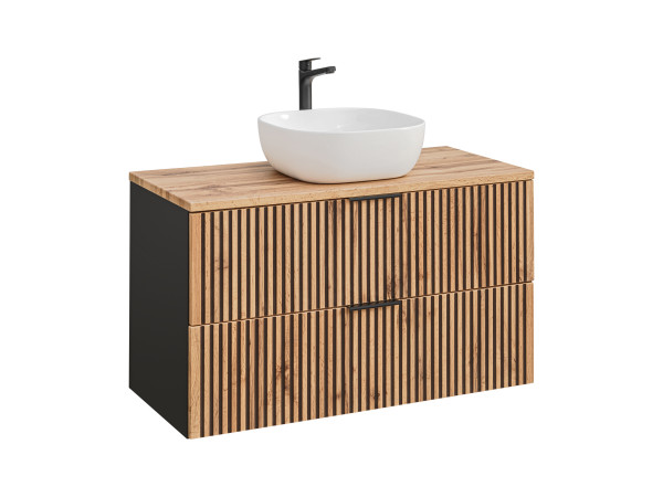 Zestaw meblowy 100cm z umywalką nablatową