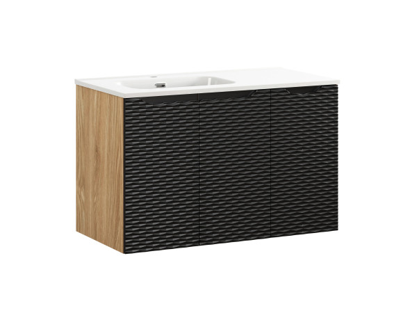 Zestaw meblowy 90cm z umywalką meblową go 2