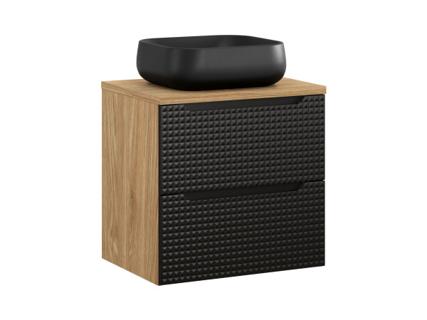 Zestaw meblowy 60cm z blatem i umywalką nablatową nika