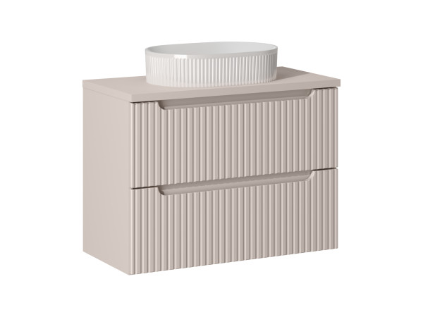 Zestaw meblowy 80cm z blatem i umywalką nablatową beyond