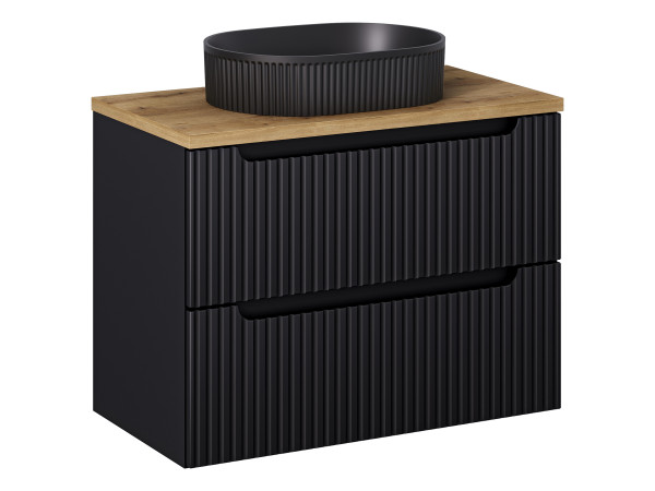 Zestaw meblowy 80cm z blatem i umywalką nablatową beyond