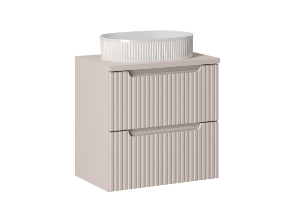 Zestaw meblowy 60cm z blatem i umywalką nablatową beyond