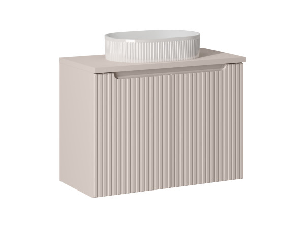 Zestaw meblowy 80cm z blatem i umywalką nablatową beyond