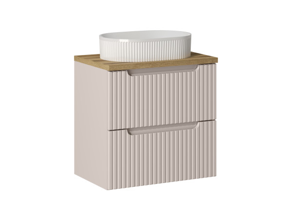 Zestaw meblowy 60cm z blatem i umywalką nablatową beyond