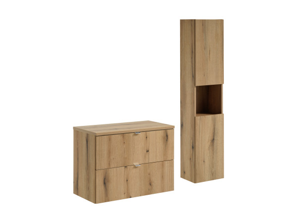 Zestaw meblowy 80cm z blatem i szafką wysoką