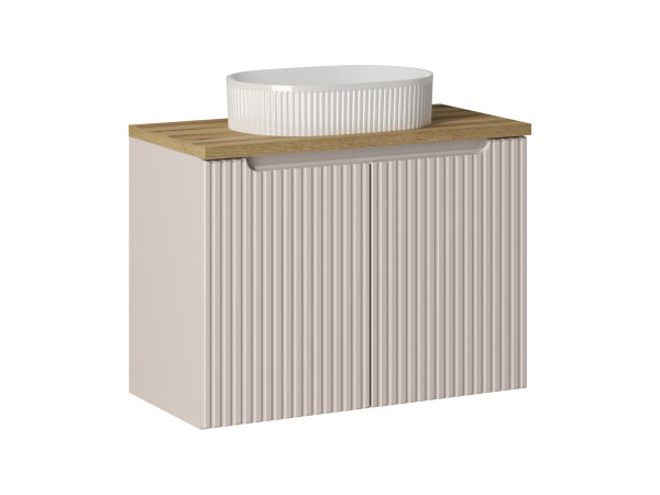 Zestaw meblowy 80cm z blatem i umywalką nablatową beyond