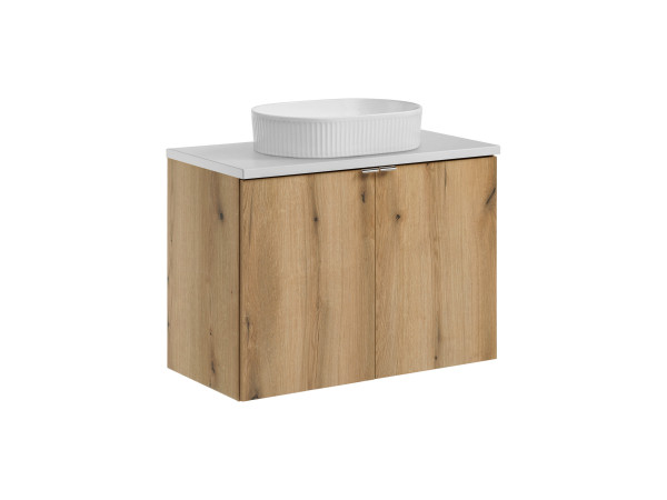 Zestaw meblowy 80cm z blatem i umywalką nablatową beyond