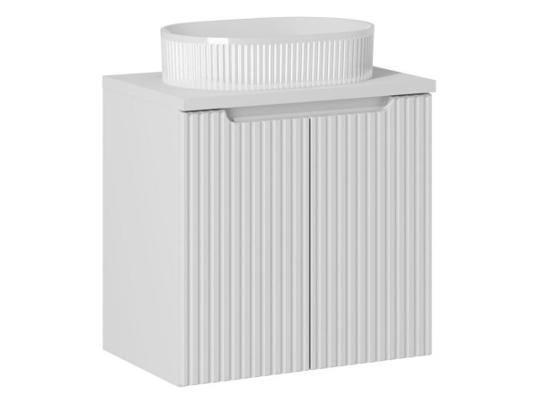 Zestaw meblowy 60cm z umywalką nablatową