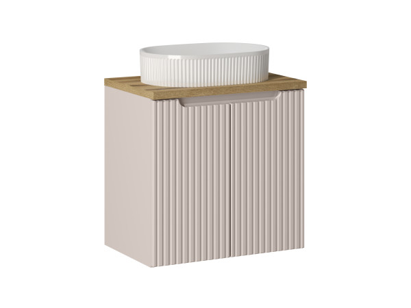 Zestaw meblowy 60cm z blatem i umywalką nablatową beyond