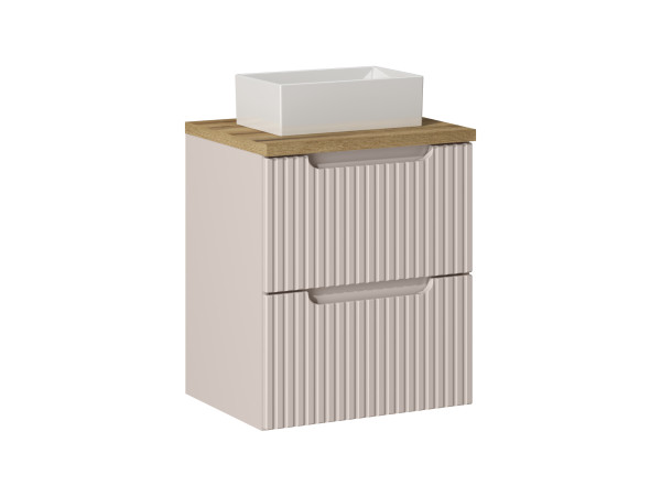 Zestaw meblowy 50cm z blatem i umywalką nablatową gaja