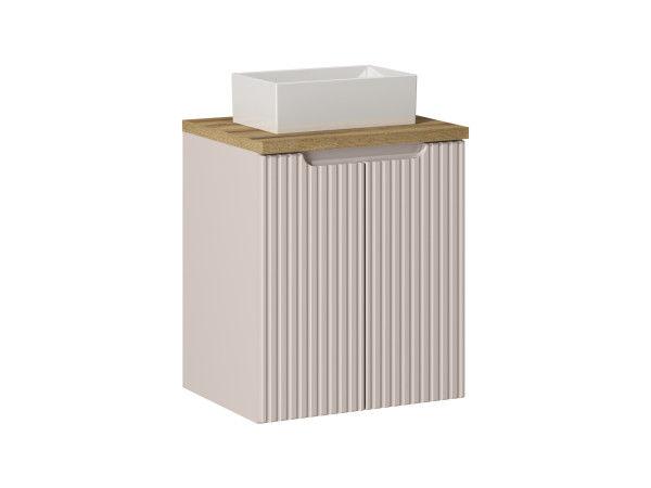 Zestaw meblowy 50cm z blatem i umywalką nablatową gaja