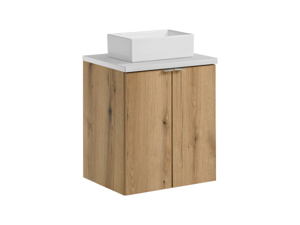 Zestaw meblowy 50cm z blatem i umywalką nablatową gaja