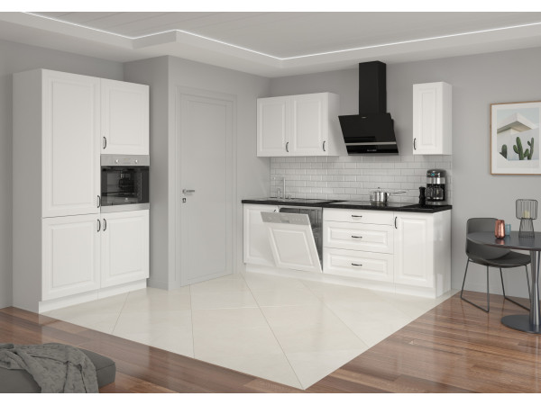 KUCHNIA STILO BIAŁA. Dowolna Konfiguracja Szafek.