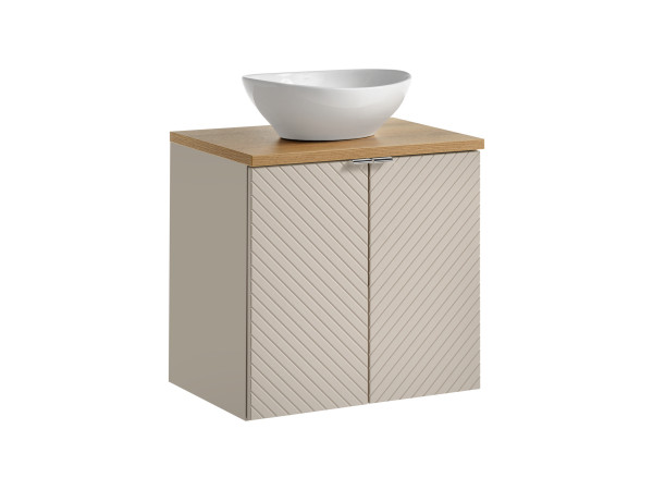 Zestaw meblowy 60cm z blatem i umywalką nablatową lola