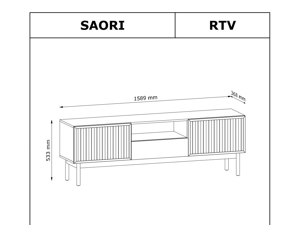 Stolik RTV Saori